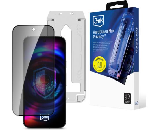 Google Pixel 10/ 10 Pro - 3mk Hardglass Max Privacy Защитная пленка для экрана