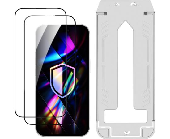 3mk Hardy Hardura 9H - Apple iPhone 15/16 (5903108670456) Ekrānu aizsardzība