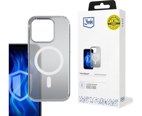 3mk Apple iPhone 15 Pro Max - Frosty MagCase White Neoriģinālie Maciņi
