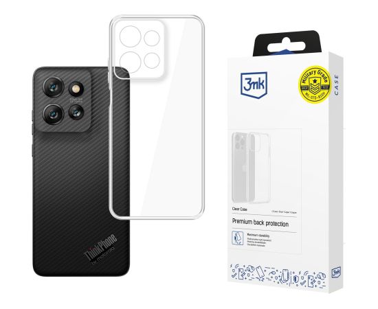 Motorola ThinkPhone25 - 3mk Clear Case (Atv. iepak.) Neoriģinālie Maciņi