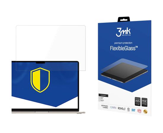 Apple Macbook Air 15 3 2023 - 3mk FlexibleGlass™ 17'' screen protector Защитная пленка для экрана