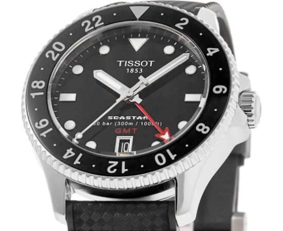 Tissot Seastar 1000 Quartz GMT T120.852.17.051.00 Rokas pulksteņi 