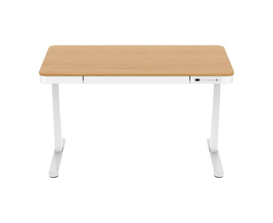 ACTIVEJET desk with electric height adjustment 120x60 ET119S white/oak Jaunumi -Dārzam