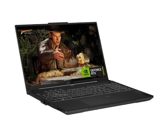 ASUS TUF Gaming A16 FA607NUQ-RL009W AMD Ryzen™ 7 170 Laptop 40.6 cm (16") WUXGA 16 GB DDR5-SDRAM 512 GB SSD NVIDIA GeForce RTX 4050 Wi-Fi 6 (802.11ax) Windows 11 Home Grey, Black Portatīvie datori