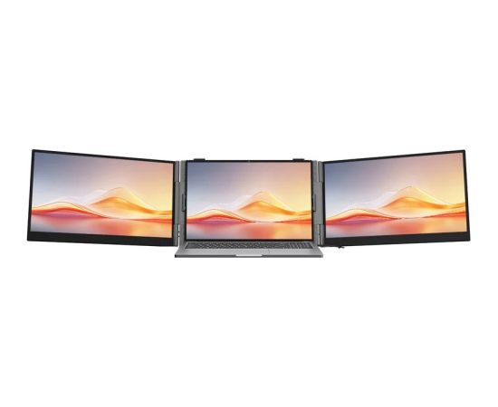Blackview DCM6 Pro - 14" portable laptop screen extender with dual-monitor support and 2 USB-C ports Monitori
