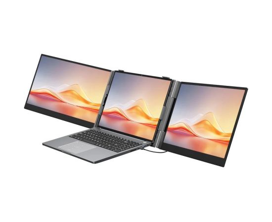 Blackview DCM6 Pro - 14" portable laptop screen extender with dual-monitor support and 2 USB-C ports Monitori