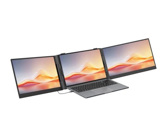 Blackview DCM6 Pro - 14" portable laptop screen extender with dual-monitor support and 2 USB-C ports Monitori