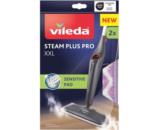 Vileda Steam Plus XXL Sensitive steam mop refill Telpu uzkopšana
