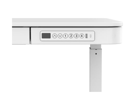 ACTIVEJET desk with electric height adjustment 120x60 ET119S white Jaunumi -Dārzam