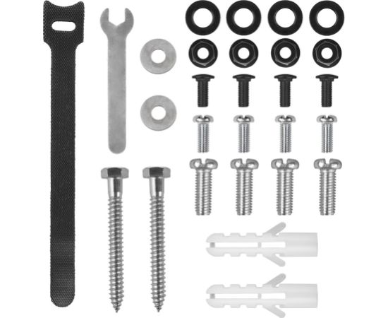 Maclean TV or Monitor Mount / Bracket, max. 23–65", max. load 30 kg, universal, max. VESA 400x400, MC-759 N TV un monitoru stiprinājumi, kronšteini