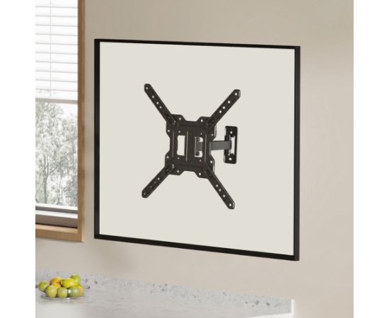 Maclean TV or Monitor Mount / Bracket, max. 23–65", max. load 30 kg, universal, max. VESA 400x400, MC-758 N TV un monitoru stiprinājumi, kronšteini