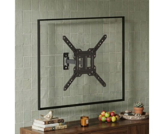 Maclean TV or Monitor Mount / Bracket, max. 23–65", max. load 30 kg, universal, max. VESA 400x400, MC-758 N TV un monitoru stiprinājumi, kronšteini