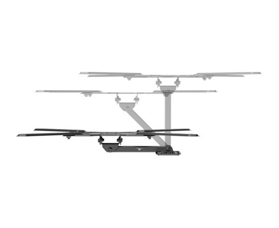 Maclean TV or Monitor Mount / Bracket, max. 23–65", max. load 30 kg, universal, max. VESA 400x400, MC-758 N TV un monitoru stiprinājumi, kronšteini