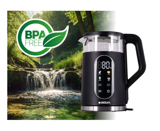 ELDOM CORDLESS KETTLE WITH TEMPERATURE CONTROL C560 NUVIA Чайники (электрические)