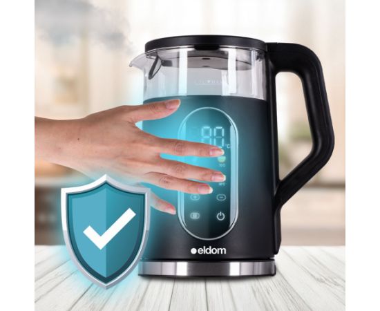 ELDOM CORDLESS KETTLE WITH TEMPERATURE CONTROL C560 NUVIA Чайники (электрические)