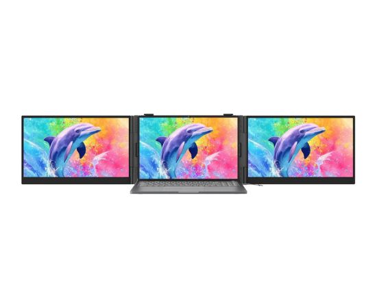 Blackview DCM8 Pro - 15.3" portable laptop screen extender with dual-monitor support and 2 USB-C ports LED / LCD мониторы