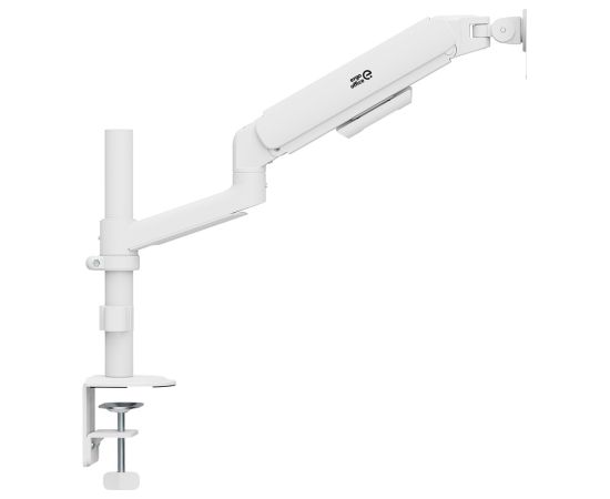 Ergo Office Monitor Mount/Hanger, Gas Spring, 17"-32", 1-10 kg, Matte White, Max. VESA 100x100, ER-691 W TV un monitoru stiprinājumi, kronšteini