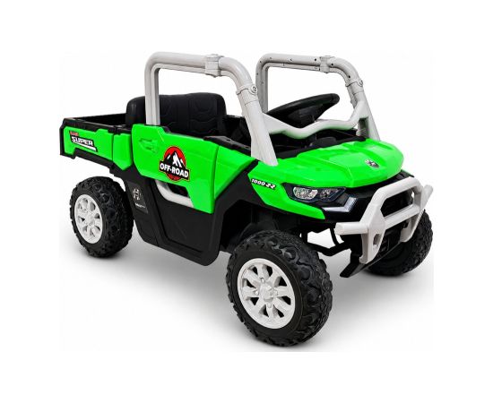 Lean Cars 4x4 Battery-Powered Vehicle GTS2299-H 24V Green Jaunumi, Bērnu preces