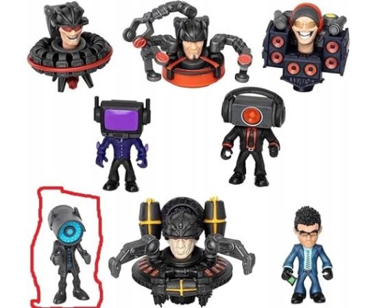 Figurka Spin Master SKIBIDI TOILET MINI MYSTERY FIGURES 2 ASS CDU Figūriņas un varoņi