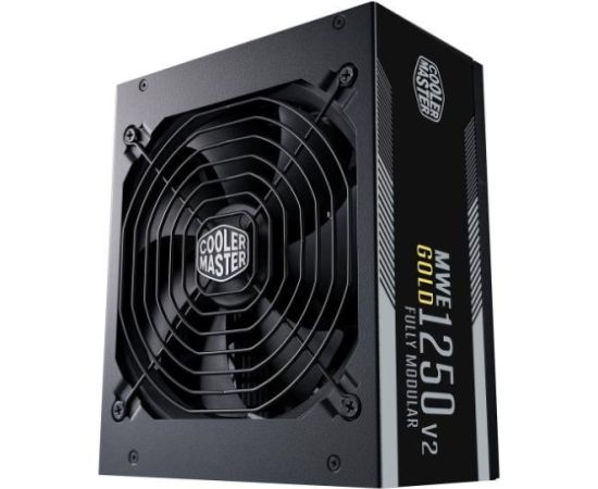 Cooler Master MPE-C501-AFCAG-EU MWE Gold V2 Barošanas bloks 1250W Melns Datoru barošanas bloki