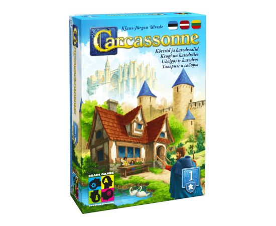 Brain Games Carcassonne exp 1: Inns & Cathedrals (2025) Galda spēles