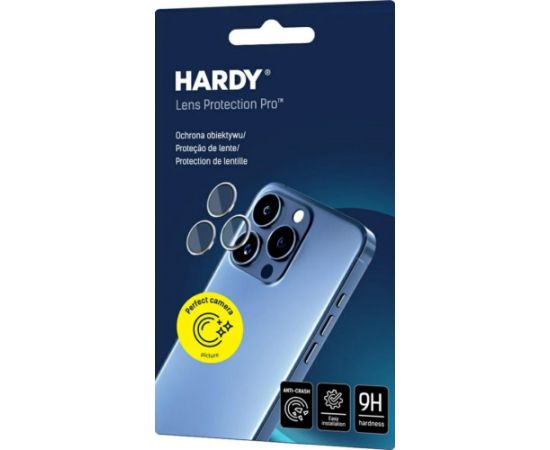 3mk Hardy Lens Protection Pro Black for Apple iPhone 17 Pro/17 Pro Max Защитная пленка для экрана