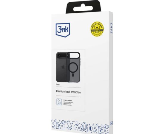 3MK - Smoke Matt MagCase - iPhone 17 Air - Black (Apple iPhone 17 Pro) Чехлы - альтернативные