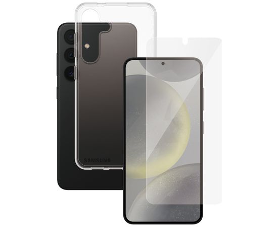 PANZERGLASS MOBILE SCREEN PROTECTOR 2IN1/GALAXY S24 CLEAR Ekrānu aizsardzība