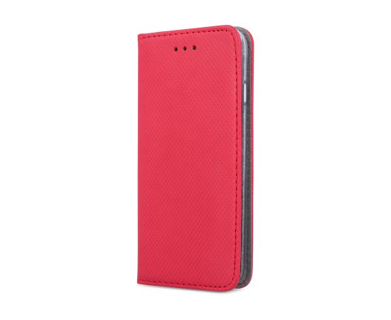 Smart Magnet case for Xiaomi Redmi Note 11 4G (GLOBAL) / Redmi Note 11s 4G red Neoriģinālie Maciņi