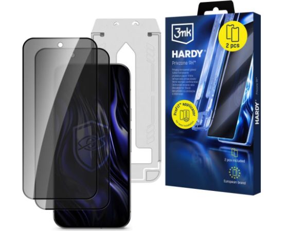 3mk Hardy Privzone 9H - Google Pixel 9 Pro Ekrānu aizsardzība