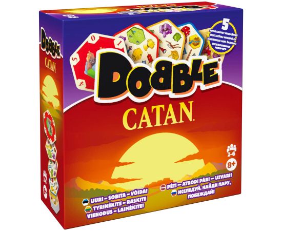 Brain Games Dobble CATAN (3558380133834) Galda spēles