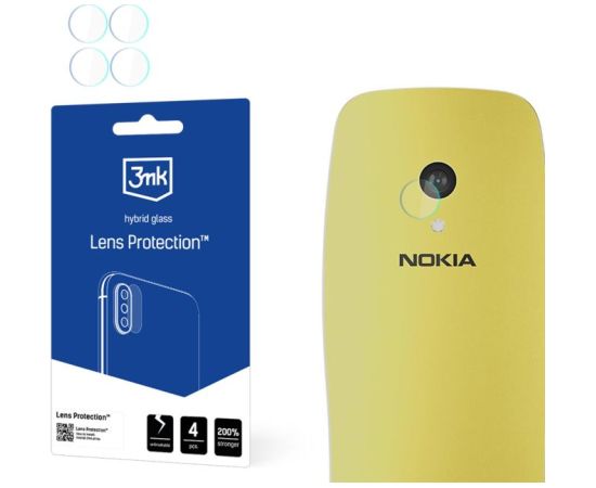 Nokia 3210 4G - 3mk Lens Protection Ekrānu aizsardzība
