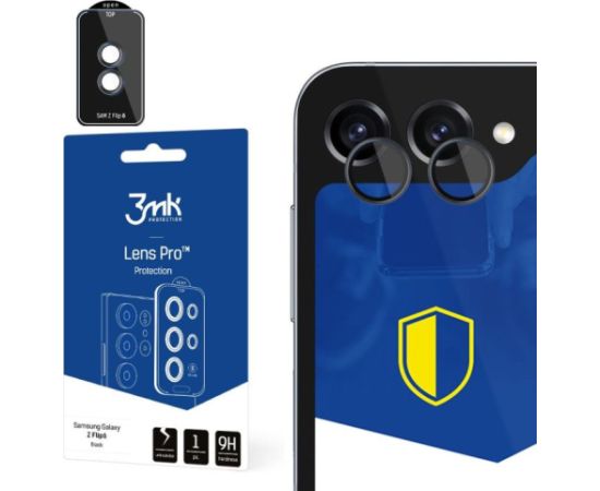 Samsung Galaxy Z Flip 6 - 3mk Lens Protection Pro Black Ekrānu aizsardzība