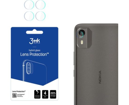 Nokia C12 - 3mk Lens Protection Защитная пленка для экрана