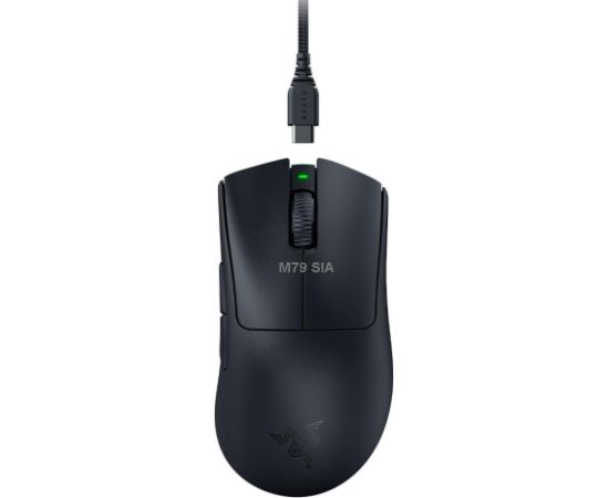Razer DeathAdder V3 Pro Gaming Mouse  Optical  30000 DPI  Black (Atv. iepak) Мыши