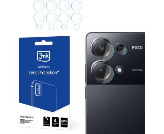 Poco M6 Pro 4G - 3mk Lens Protection Защитная пленка для экрана