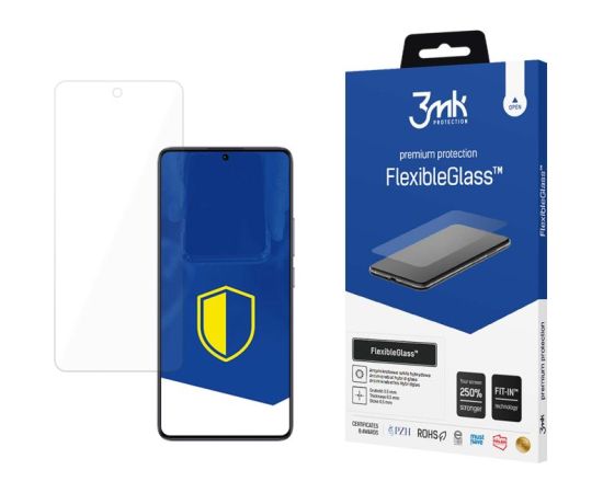 Poco F6 - 3mk FlexibleGlass Ekrānu aizsardzība