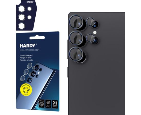 3MK Samsung Galaxy S25 Ultra - HARDY Lens Protection Pro Black Ekrānu aizsardzība
