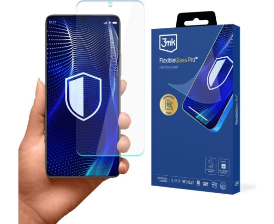Poco F6 Pro - 3mk FlexibleGlass Pro Ekrānu aizsardzība
