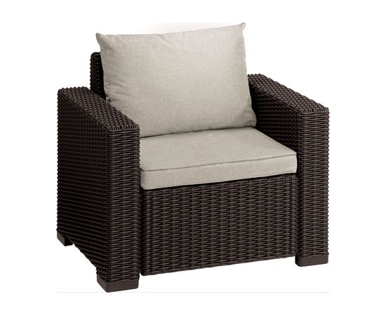 Keter CALIFORNIA CHAIR (2x) Brown Dārza krēsli