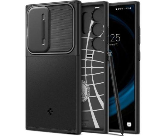 Spigen Optik Armor Sam S24 Ultra S928 black ACS07313 Чехлы - альтернативные