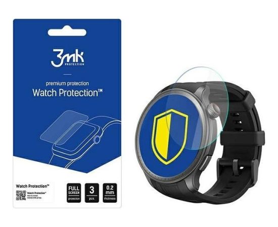 3MK FlexibleGlass Watch Amazfit Balance Hybrid Glass Ekrānu aizsardzība