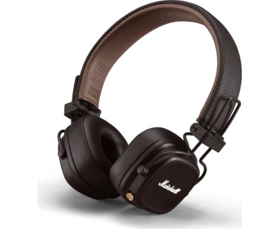 Marshall Major IV Bluetooth brown(Boj.iepak) Наушники