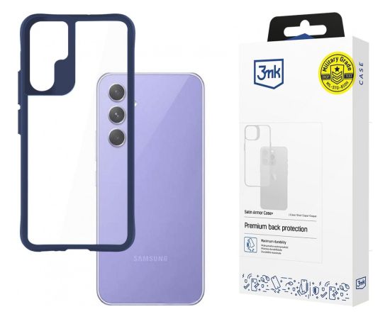 Samsung Galaxy A54 5G - 3mk Satin Armor Case+ Blue Чехлы - альтернативные