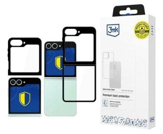 Samsung Galaxy Z Flip 6 - 3mk Satin Armor Case+ Flip Чехлы - альтернативные