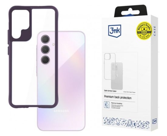 Samsung Galaxy A35 5G - 3mk Satin Armor Case+ Purple Чехлы - альтернативные
