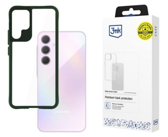 Samsung Galaxy A35 5G - 3mk Satin Armor Case+ Green Чехлы - альтернативные