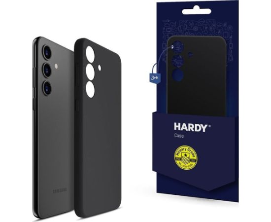 Samsung Galaxy S25 - 3mk Hardy Android Silicone MagCase Black Neoriģinālie Maciņi