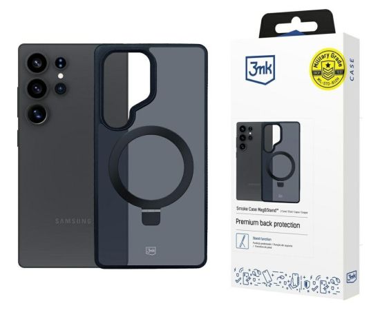 Samsung Galaxy S25 Ultra - 3mk Smoke Case Mag&Stand Neoriģinālie Maciņi