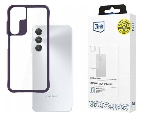 Samsung Galaxy A15 5G - 3mk Satin Armor Case+ Purple Чехлы - альтернативные